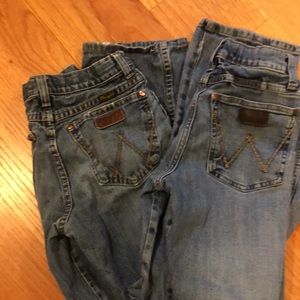 2 pair Wrangler Retro boys jeans